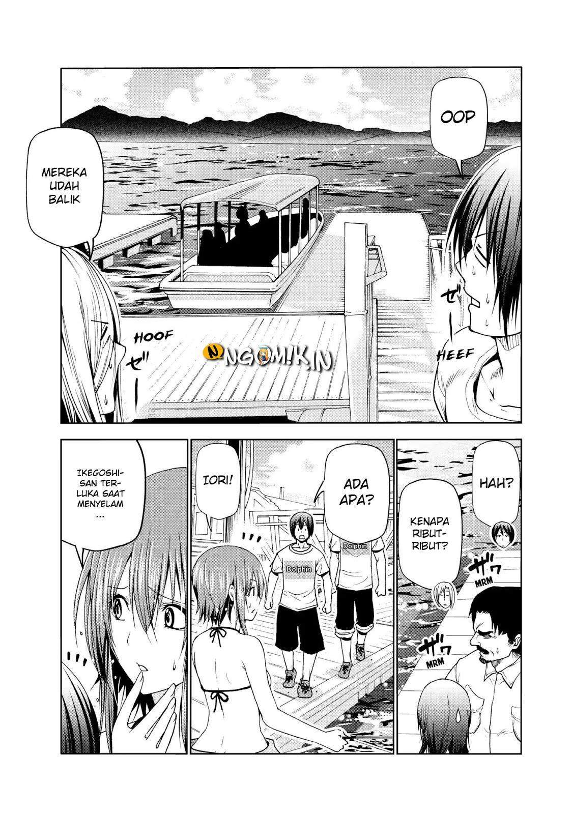 Grand Blue chapter 52 halaman 18