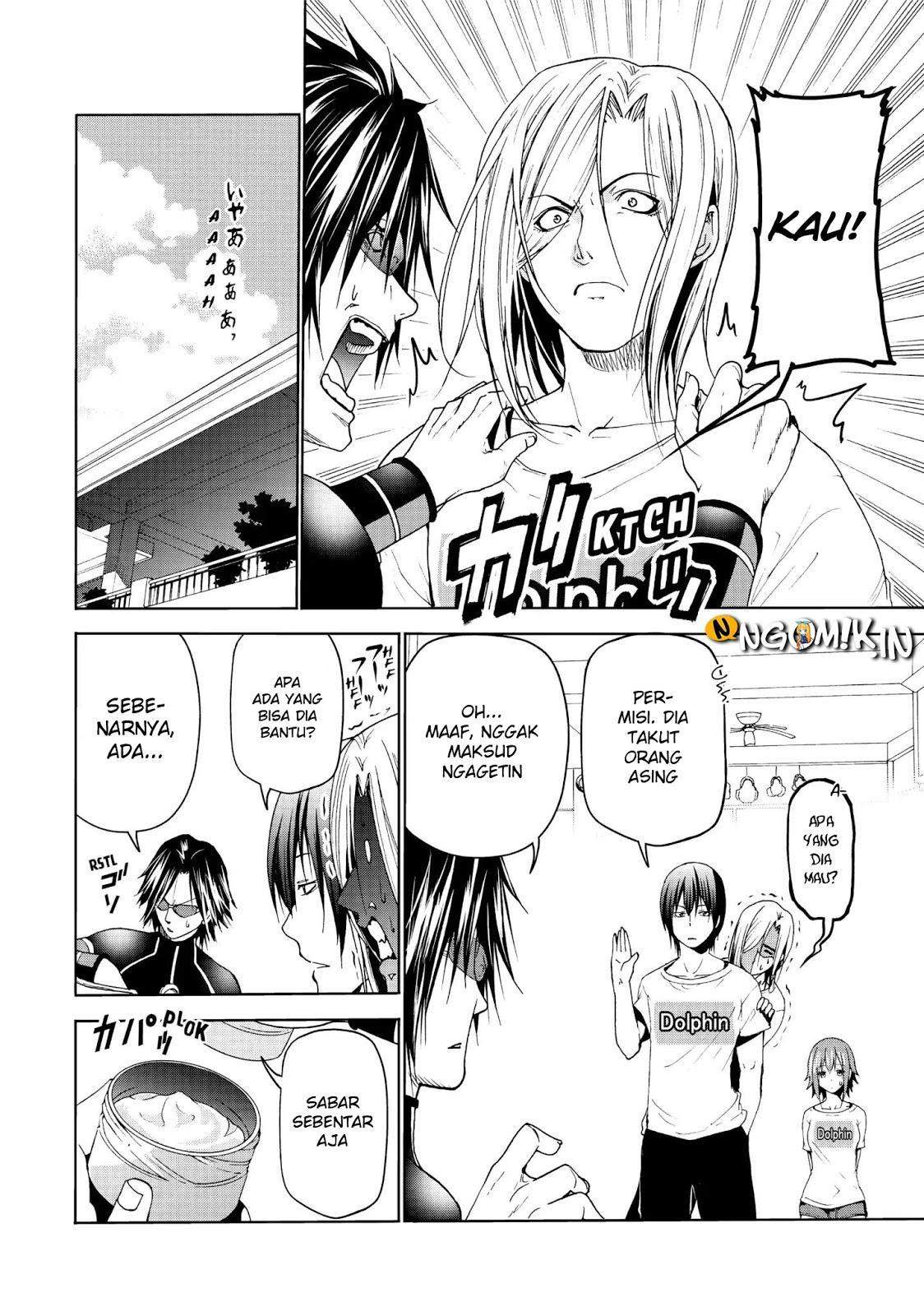 Grand Blue chapter 52 halaman 21