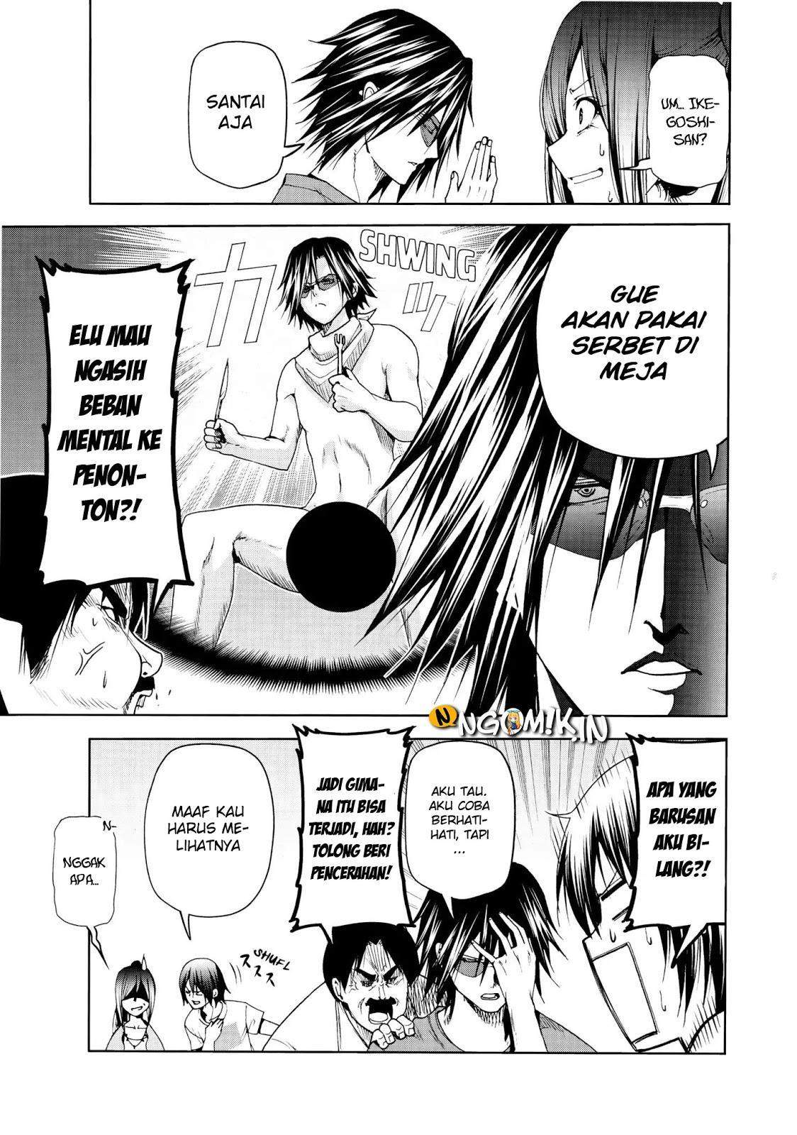 Grand Blue chapter 52 halaman 38
