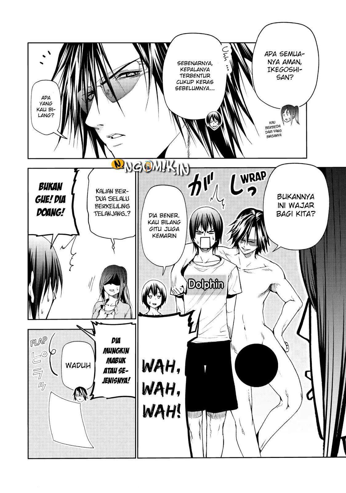 Grand Blue chapter 52 halaman 39