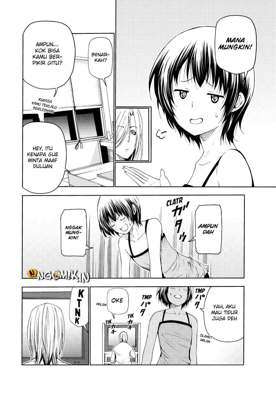 Grand Blue chapter 52 halaman 4