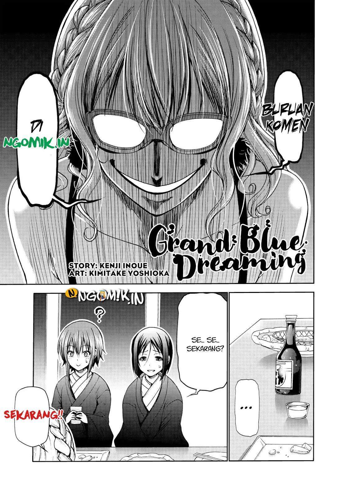Grand Blue chapter 52 halaman 45