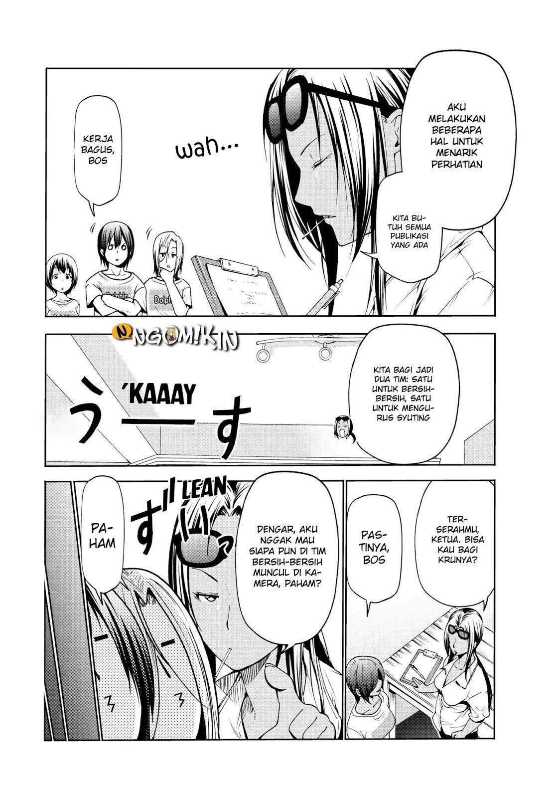 Grand Blue chapter 52 halaman 8