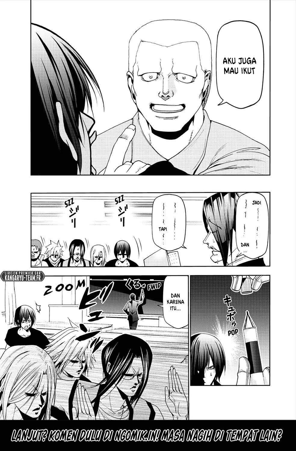 Grand Blue chapter 55.5 halaman 12