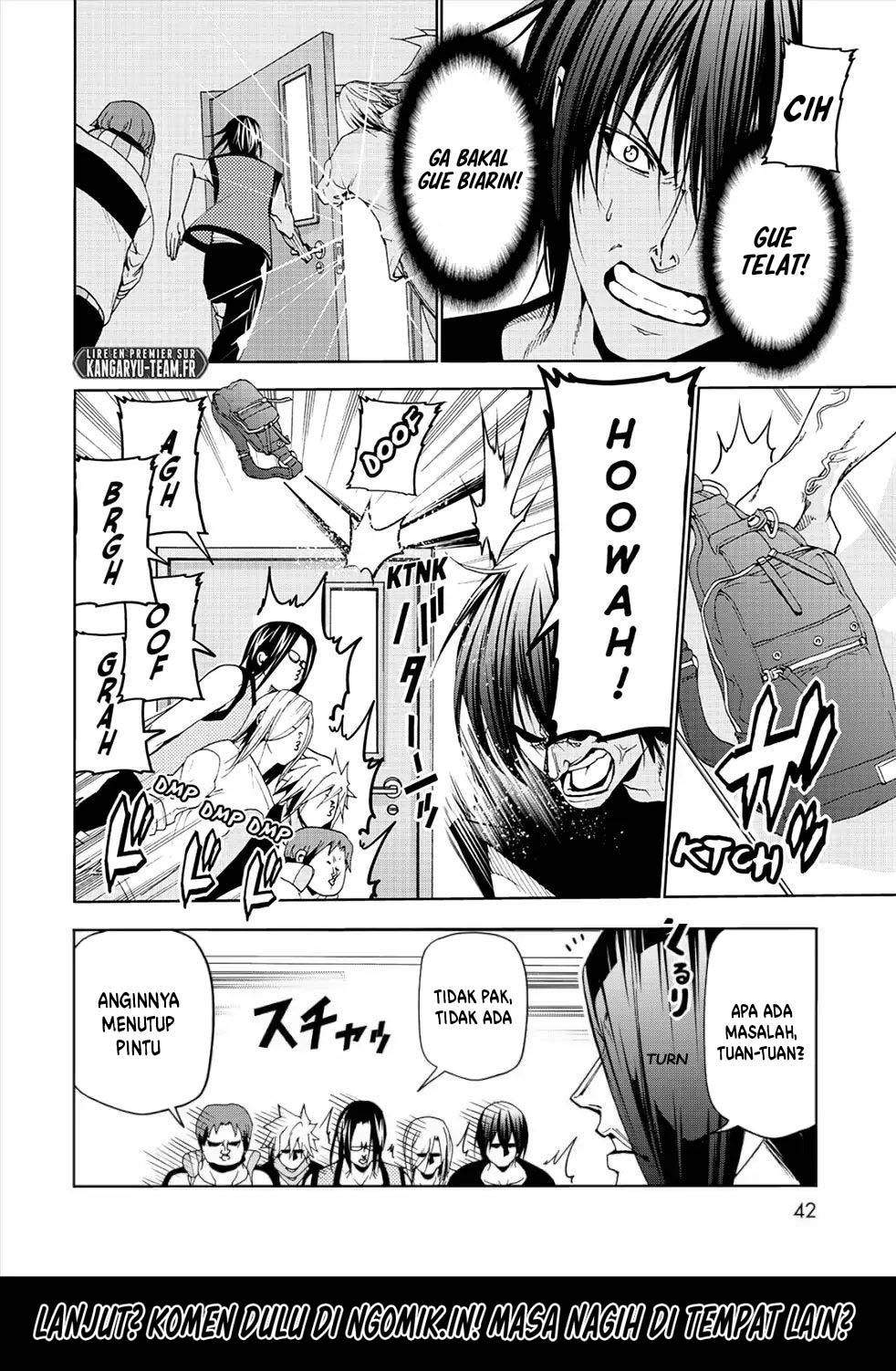 Grand Blue chapter 55.5 halaman 13