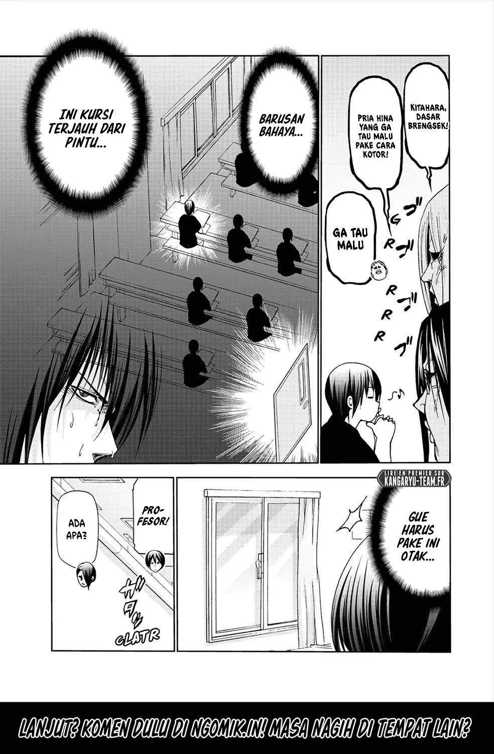Grand Blue chapter 55.5 halaman 14