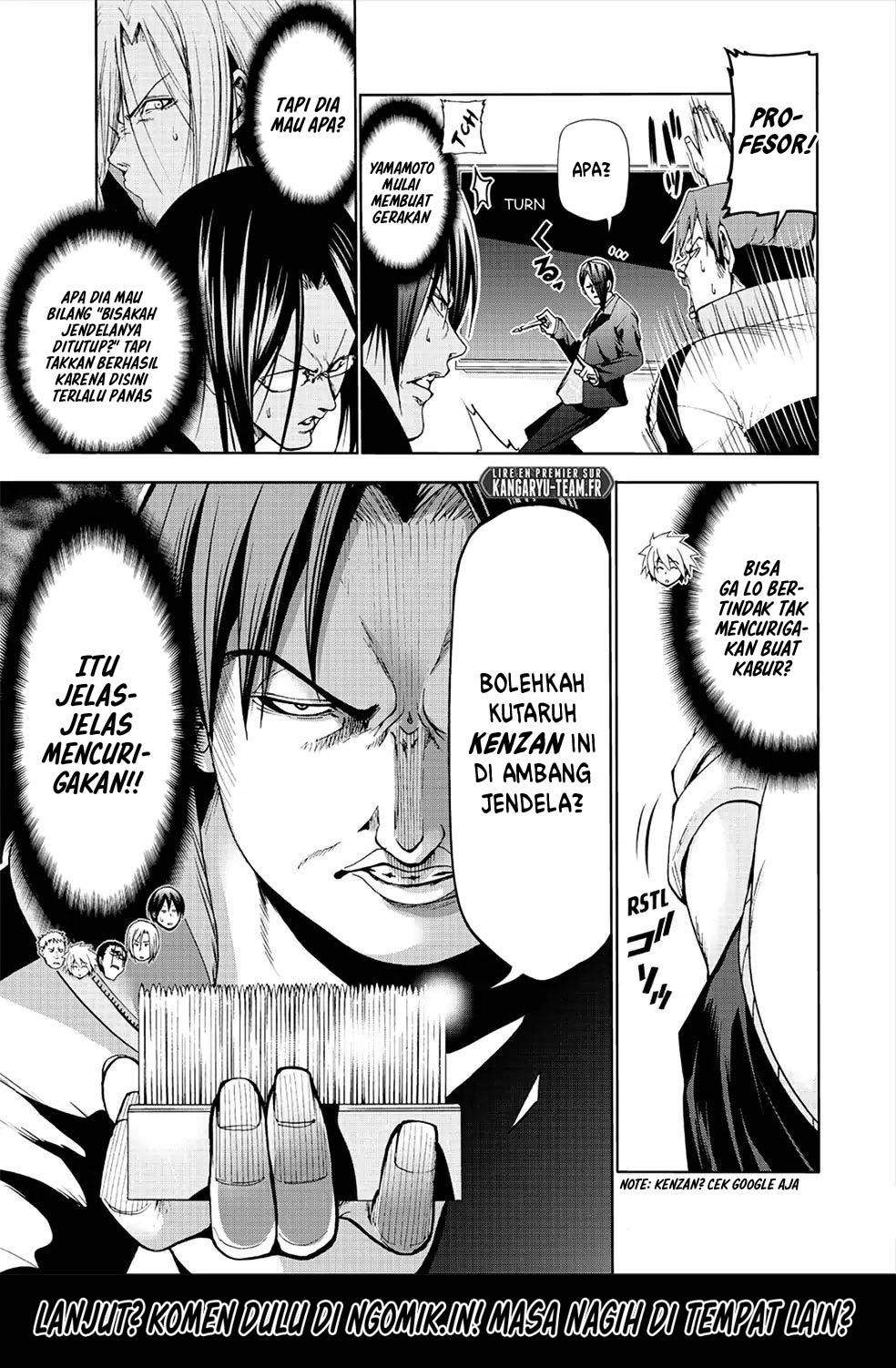 Grand Blue chapter 55.5 halaman 16