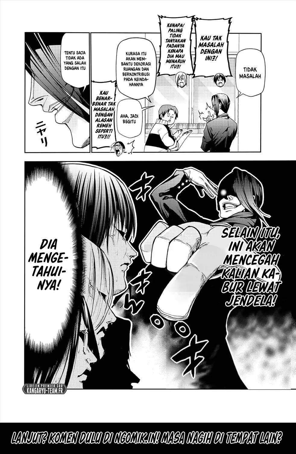 Grand Blue chapter 55.5 halaman 17
