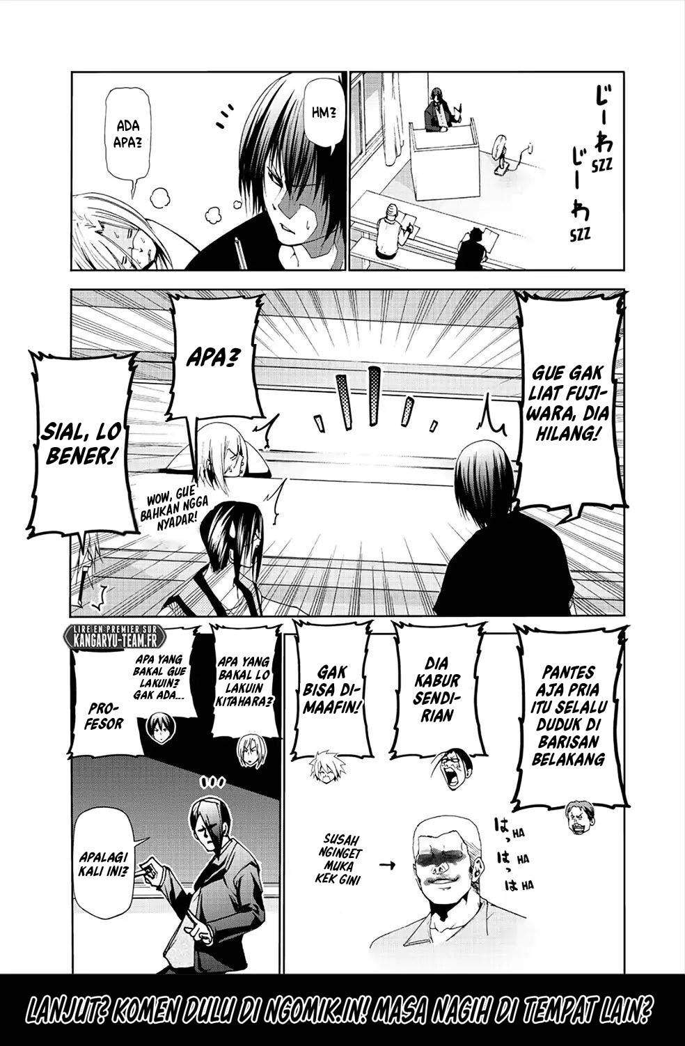 Grand Blue chapter 55.5 halaman 18