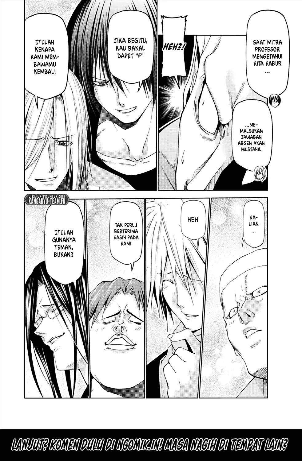 Grand Blue chapter 55.5 halaman 21