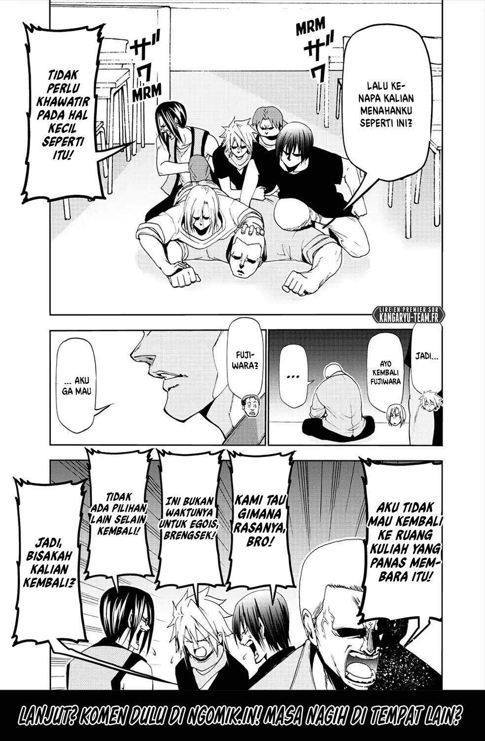 Grand Blue chapter 55.5 halaman 22