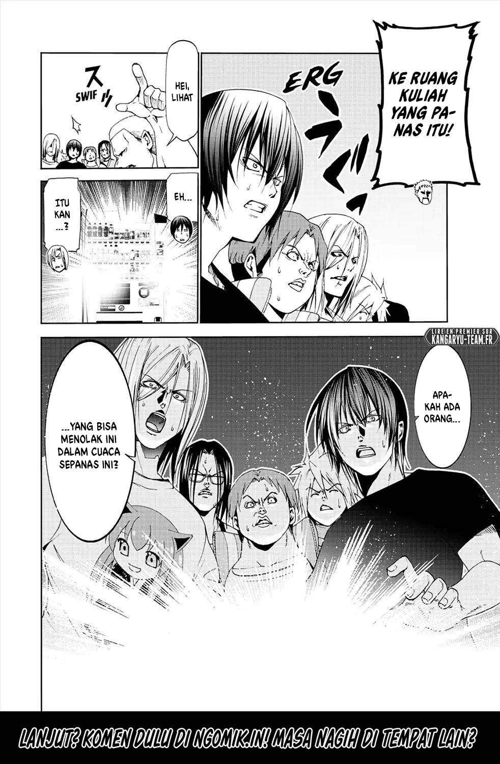 Grand Blue chapter 55.5 halaman 23