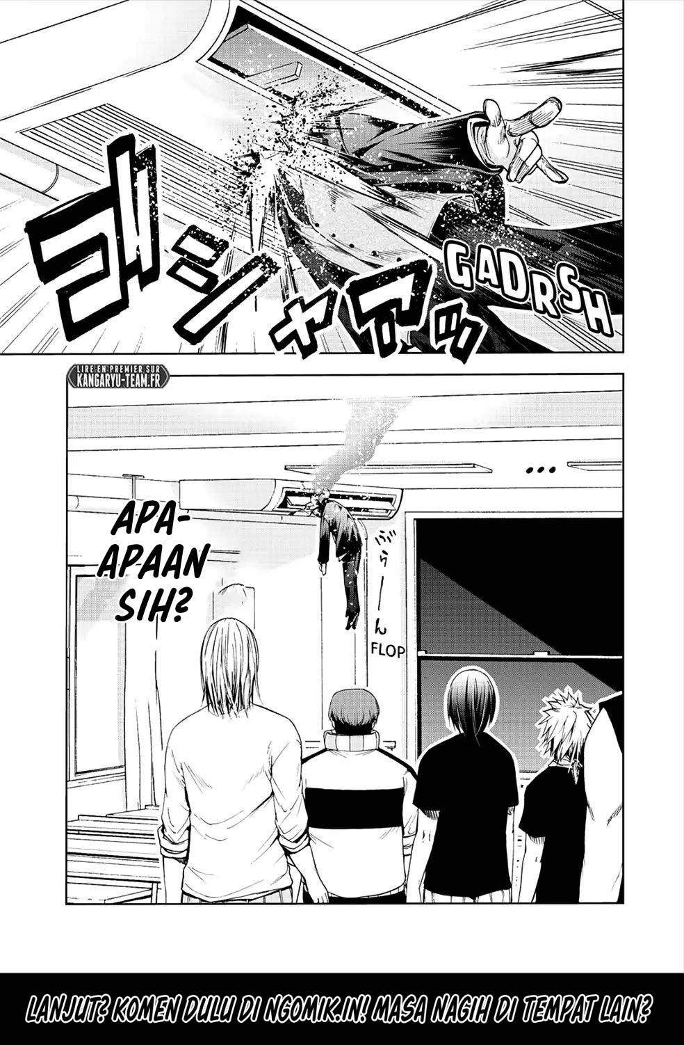 Grand Blue chapter 55.5 halaman 4