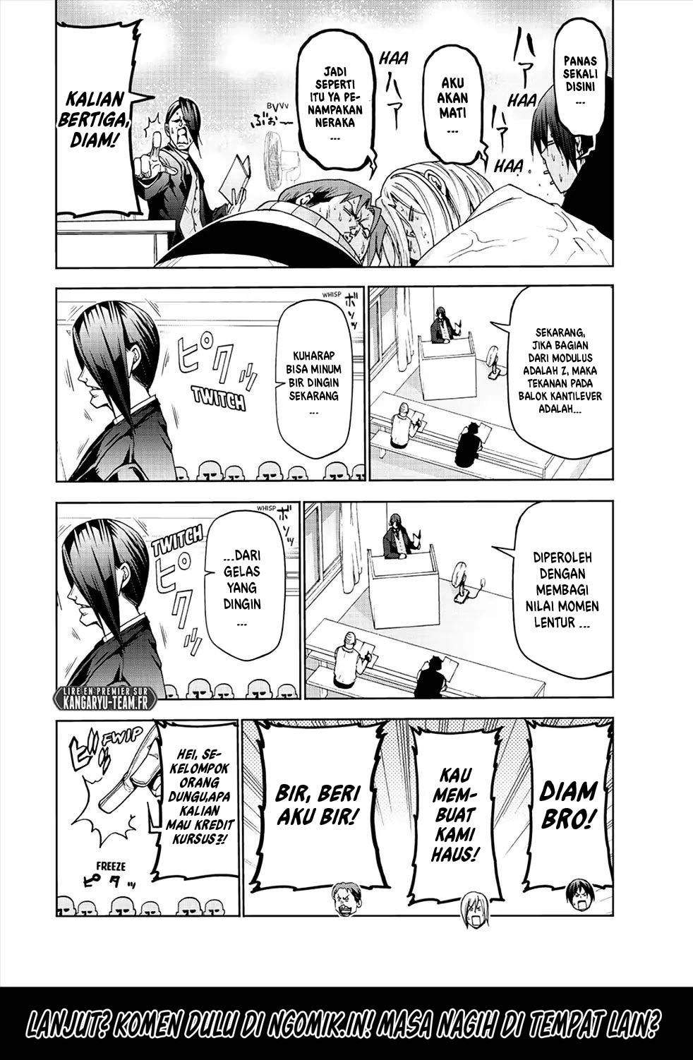 Grand Blue chapter 55.5 halaman 9