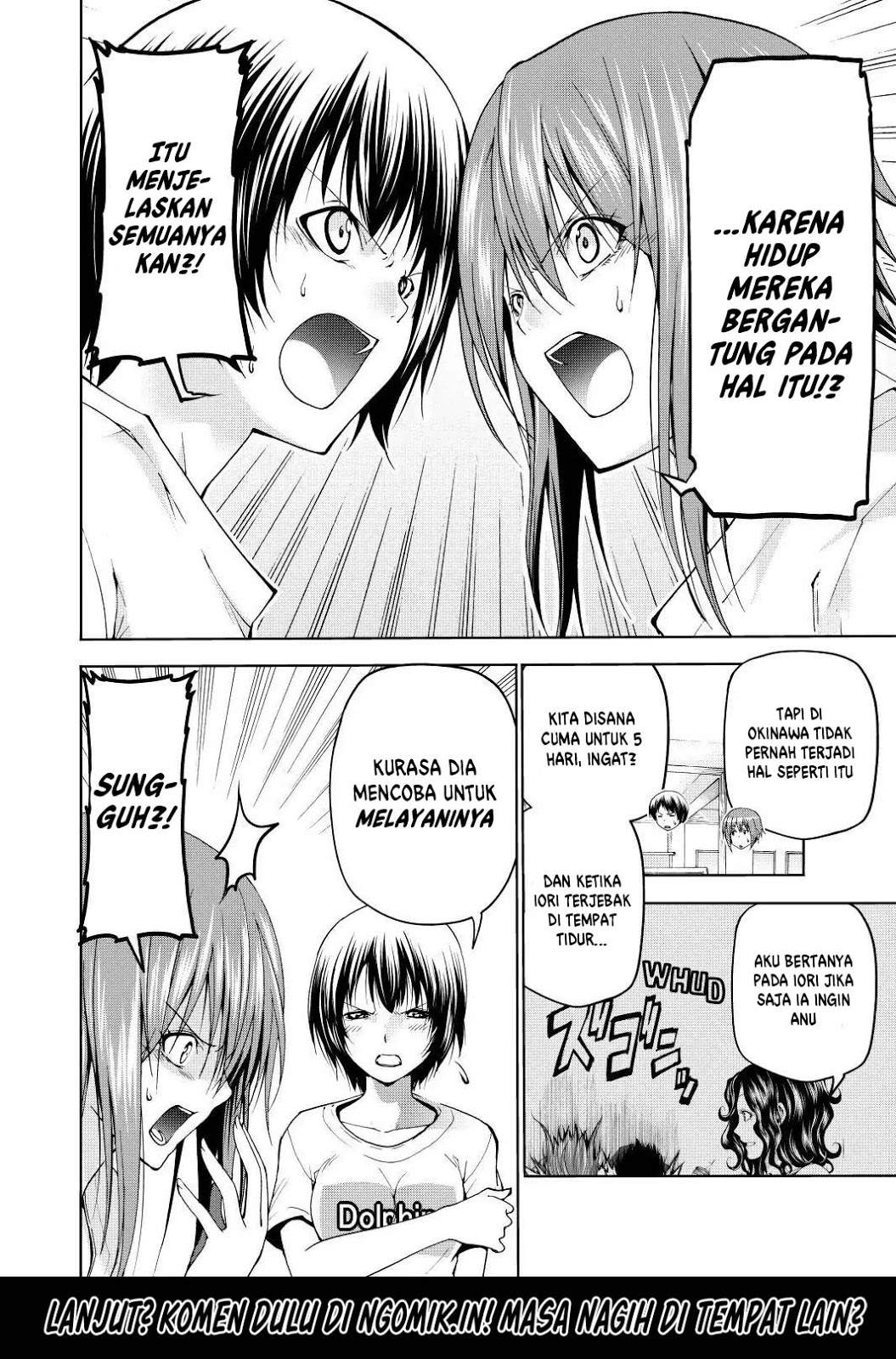 Grand Blue chapter 55 halaman 11