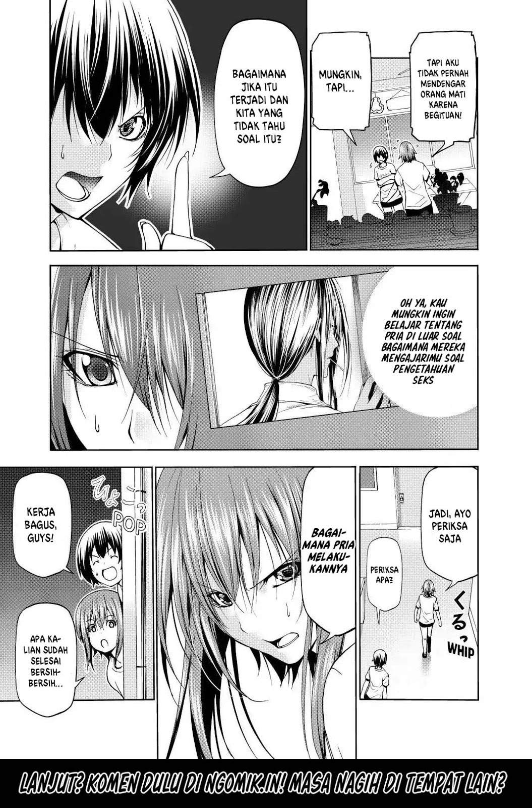 Grand Blue chapter 55 halaman 12