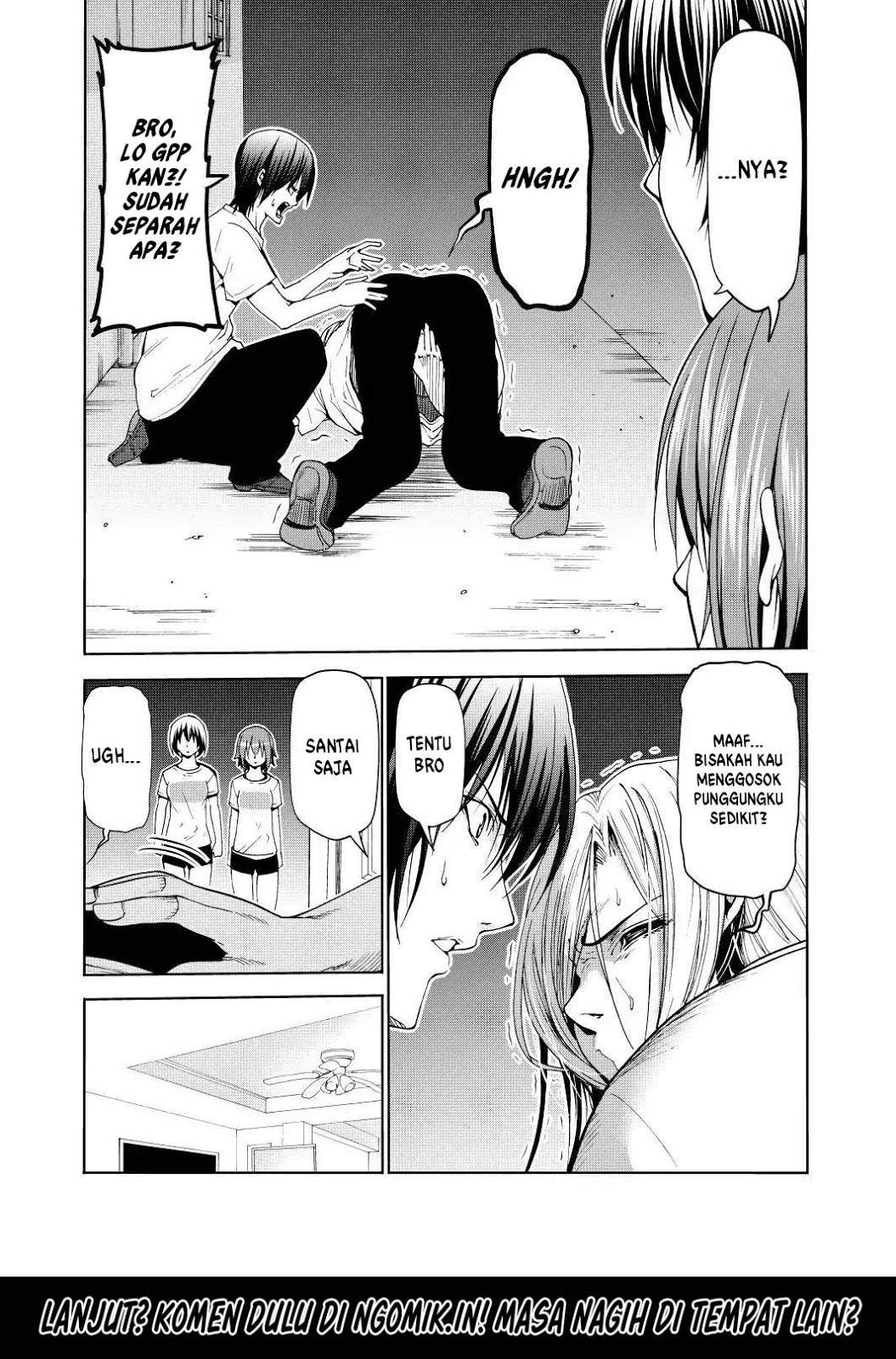 Grand Blue chapter 55 halaman 13