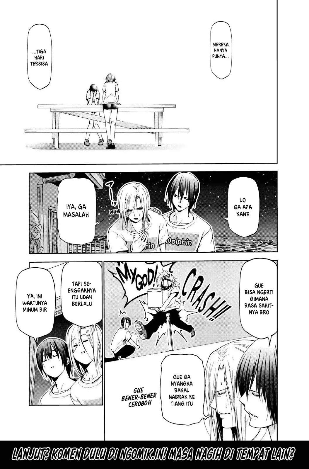 Grand Blue chapter 55 halaman 16