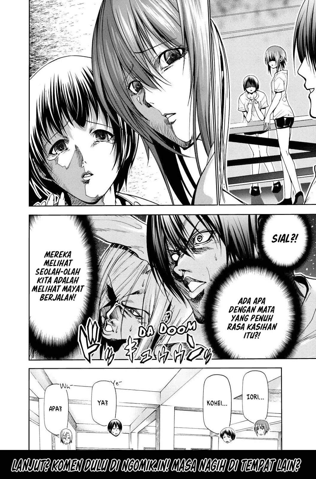 Grand Blue chapter 55 halaman 17