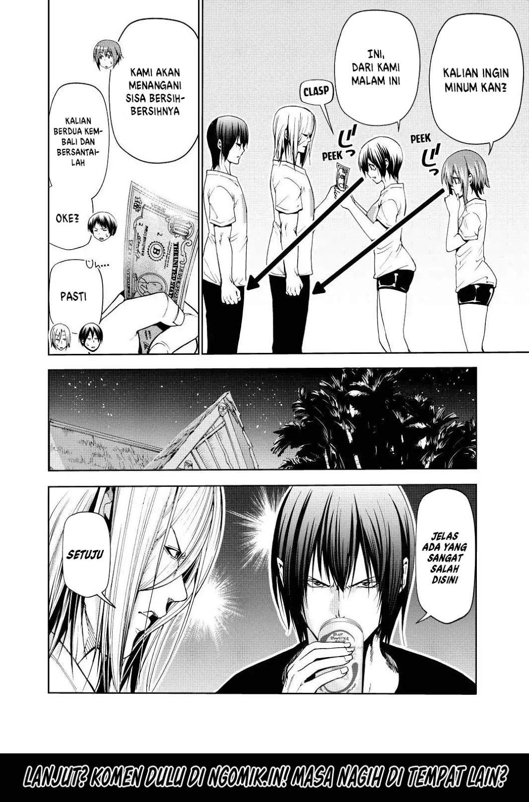 Grand Blue chapter 55 halaman 19