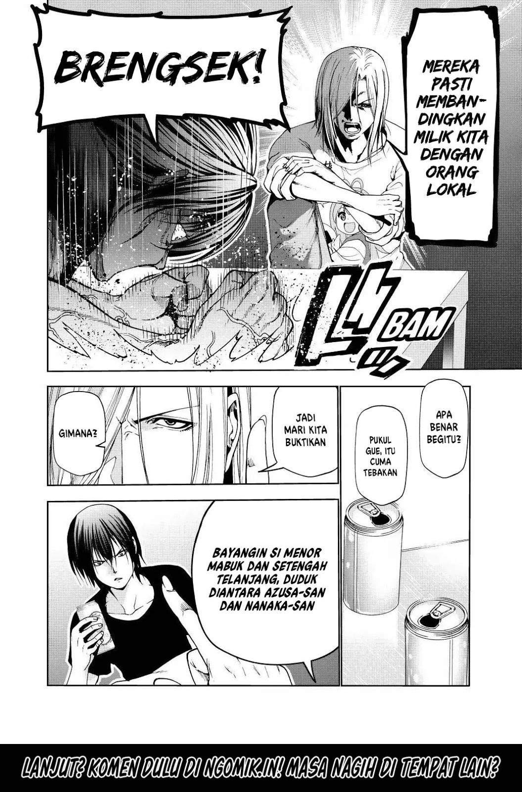 Grand Blue chapter 55 halaman 21
