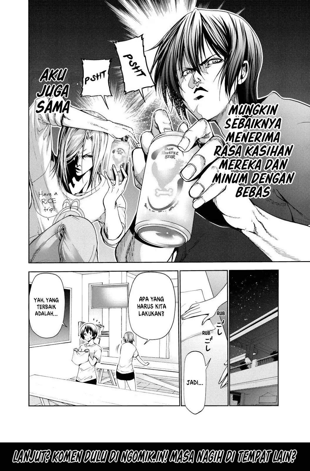 Grand Blue chapter 55 halaman 23