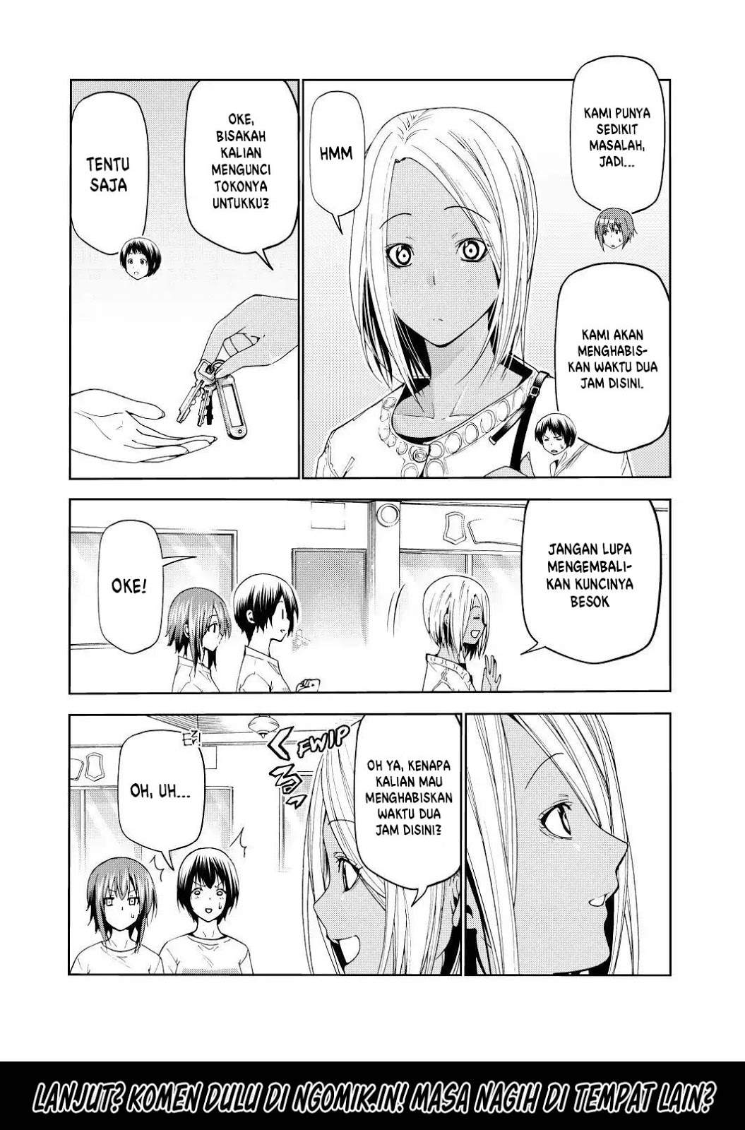Grand Blue chapter 55 halaman 26