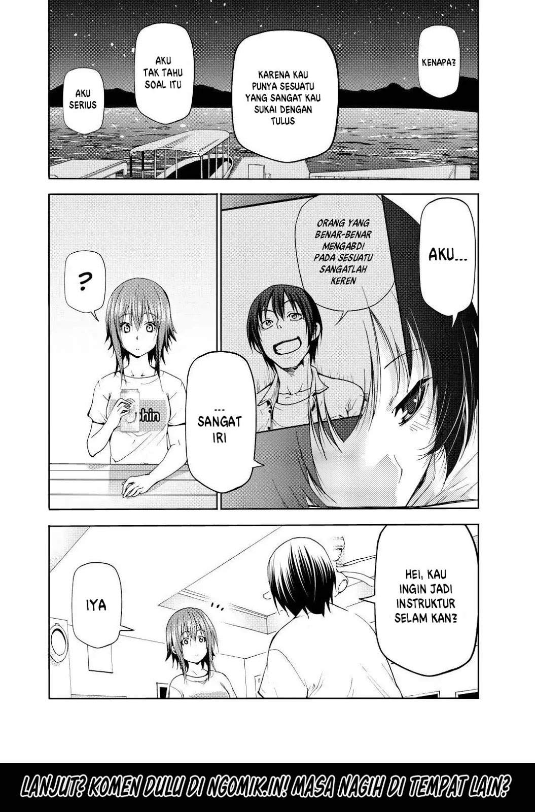 Grand Blue chapter 55 halaman 30