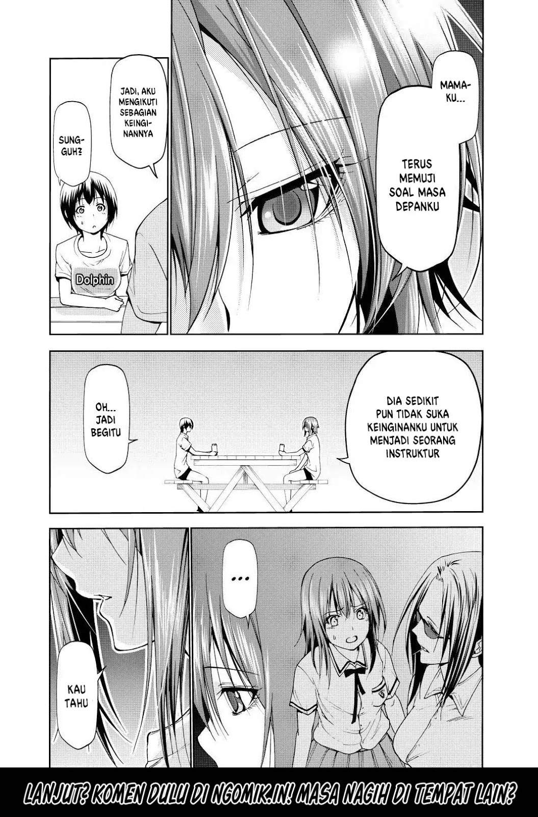 Grand Blue chapter 55 halaman 32