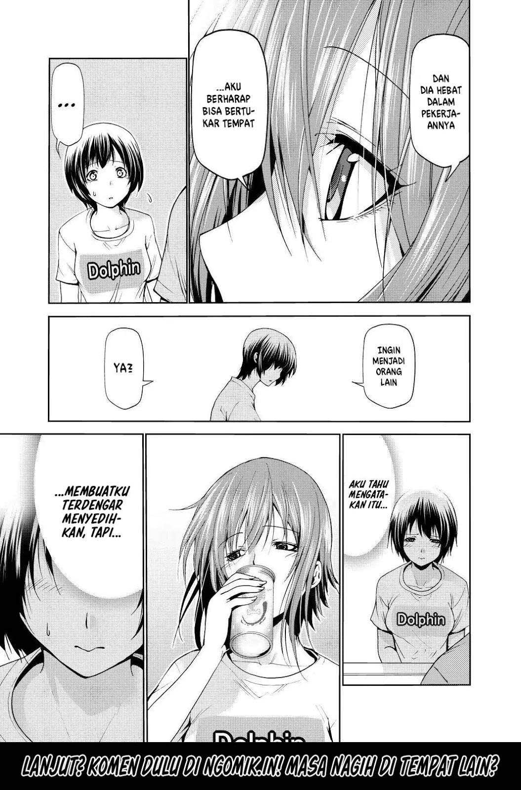 Grand Blue chapter 55 halaman 34