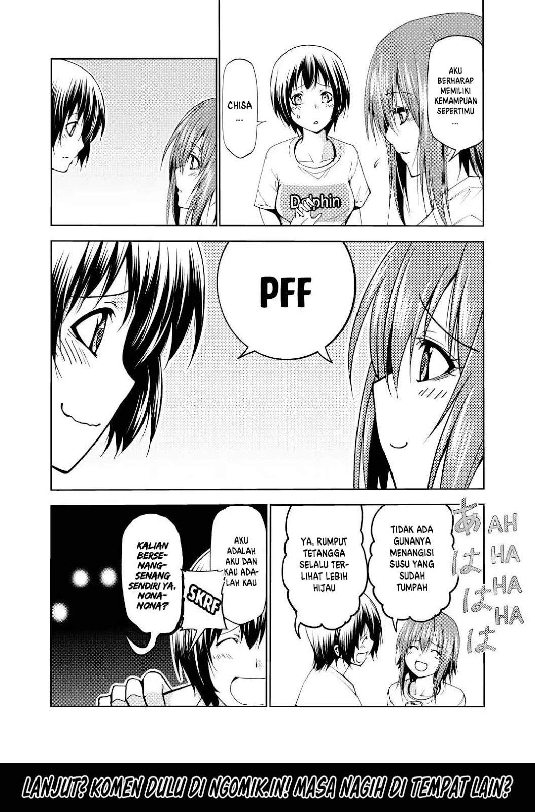 Grand Blue chapter 55 halaman 37