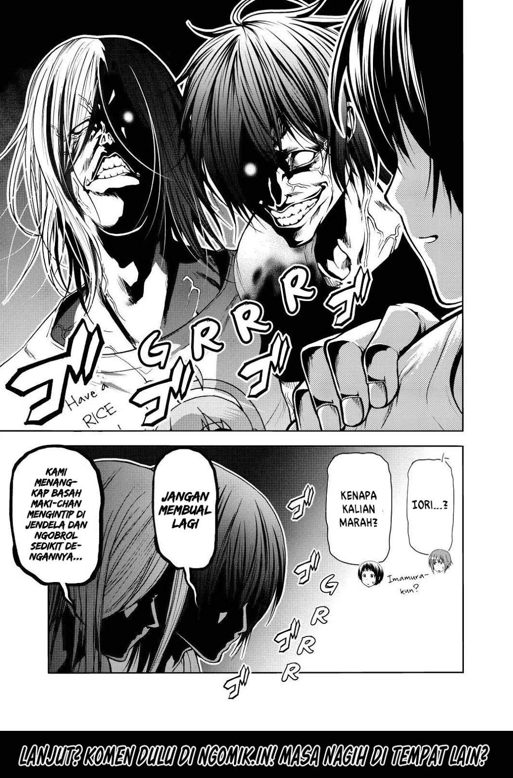 Grand Blue chapter 55 halaman 38