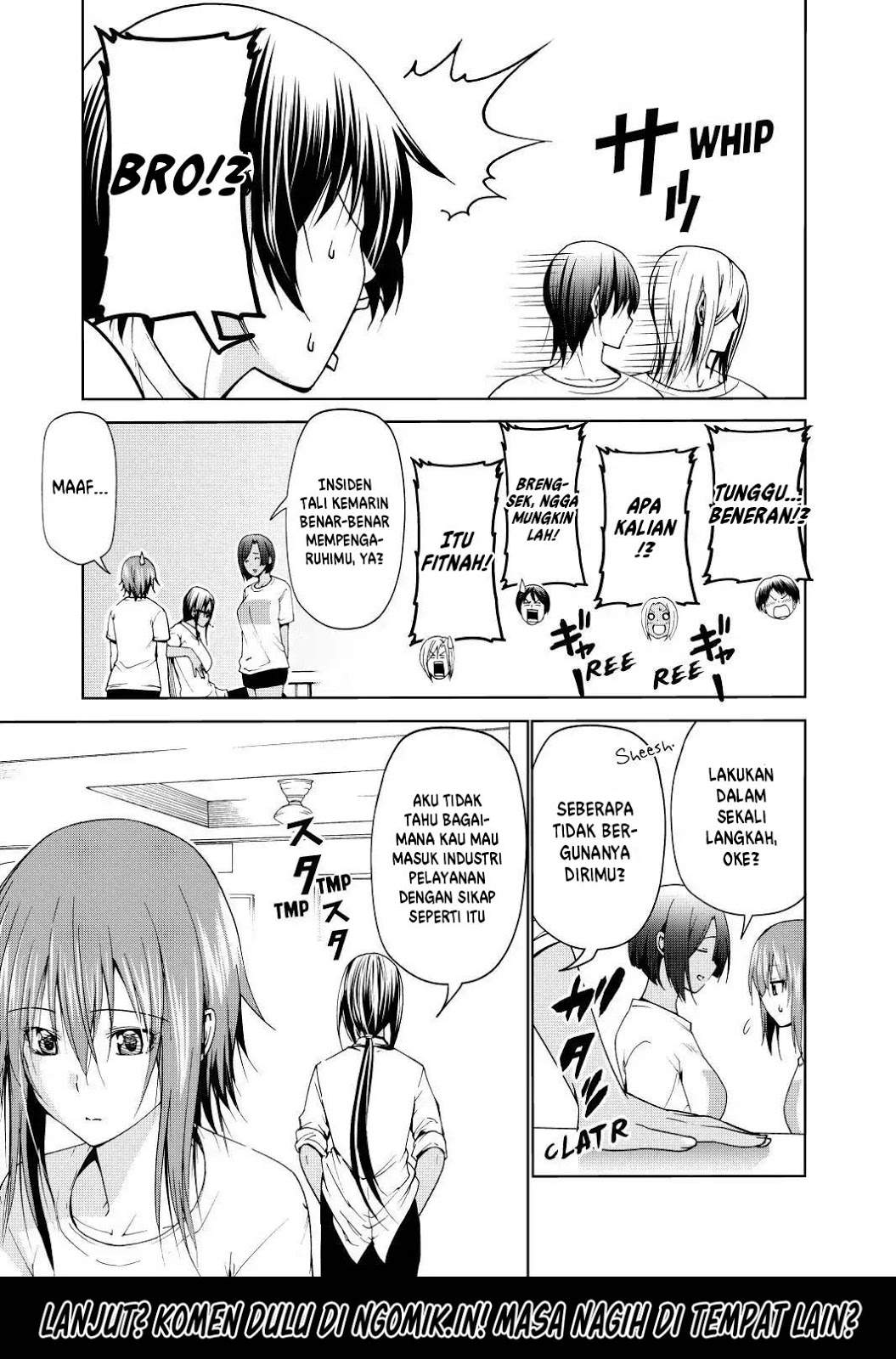 Grand Blue chapter 55 halaman 42