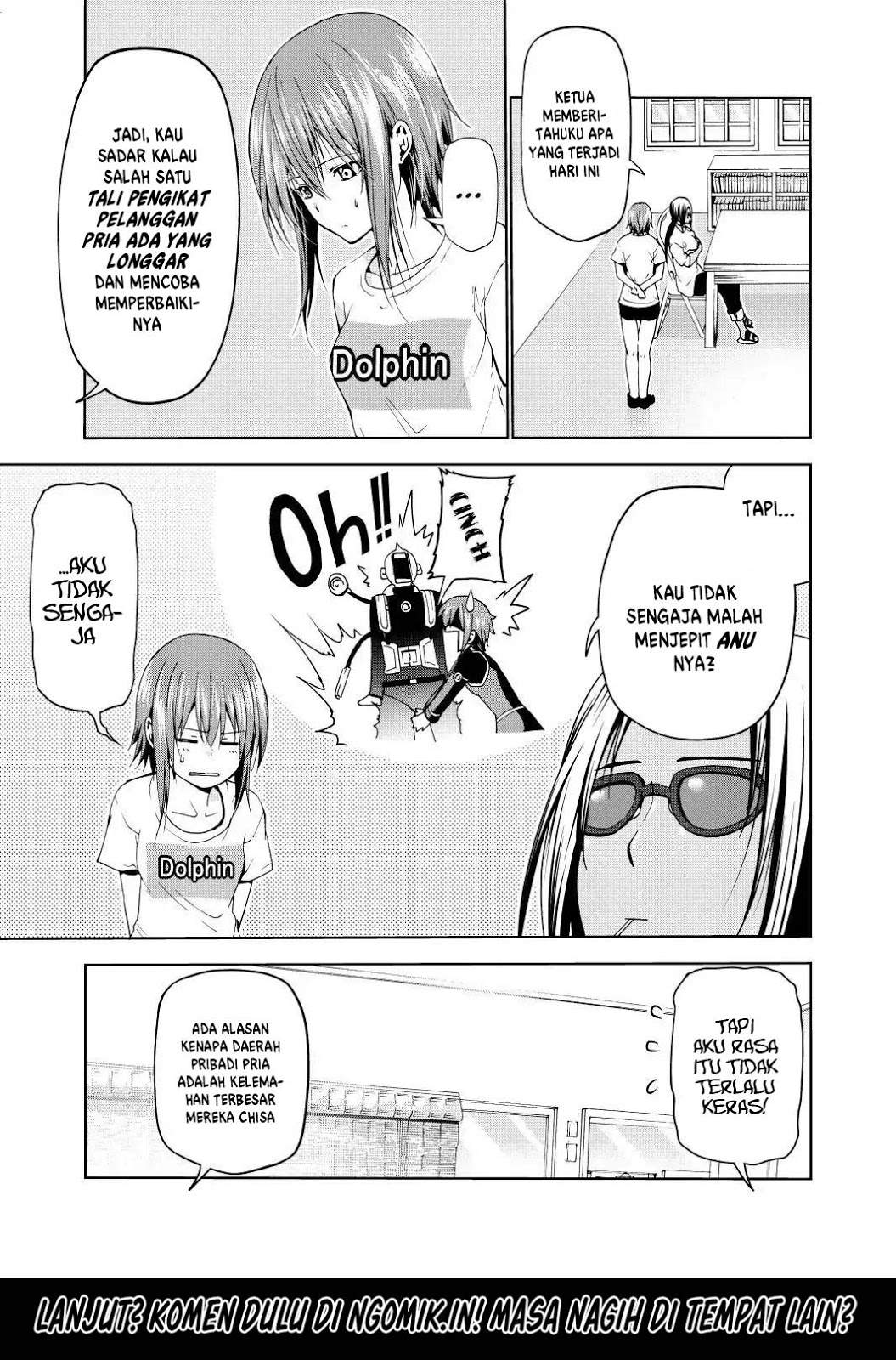 Grand Blue chapter 55 halaman 6