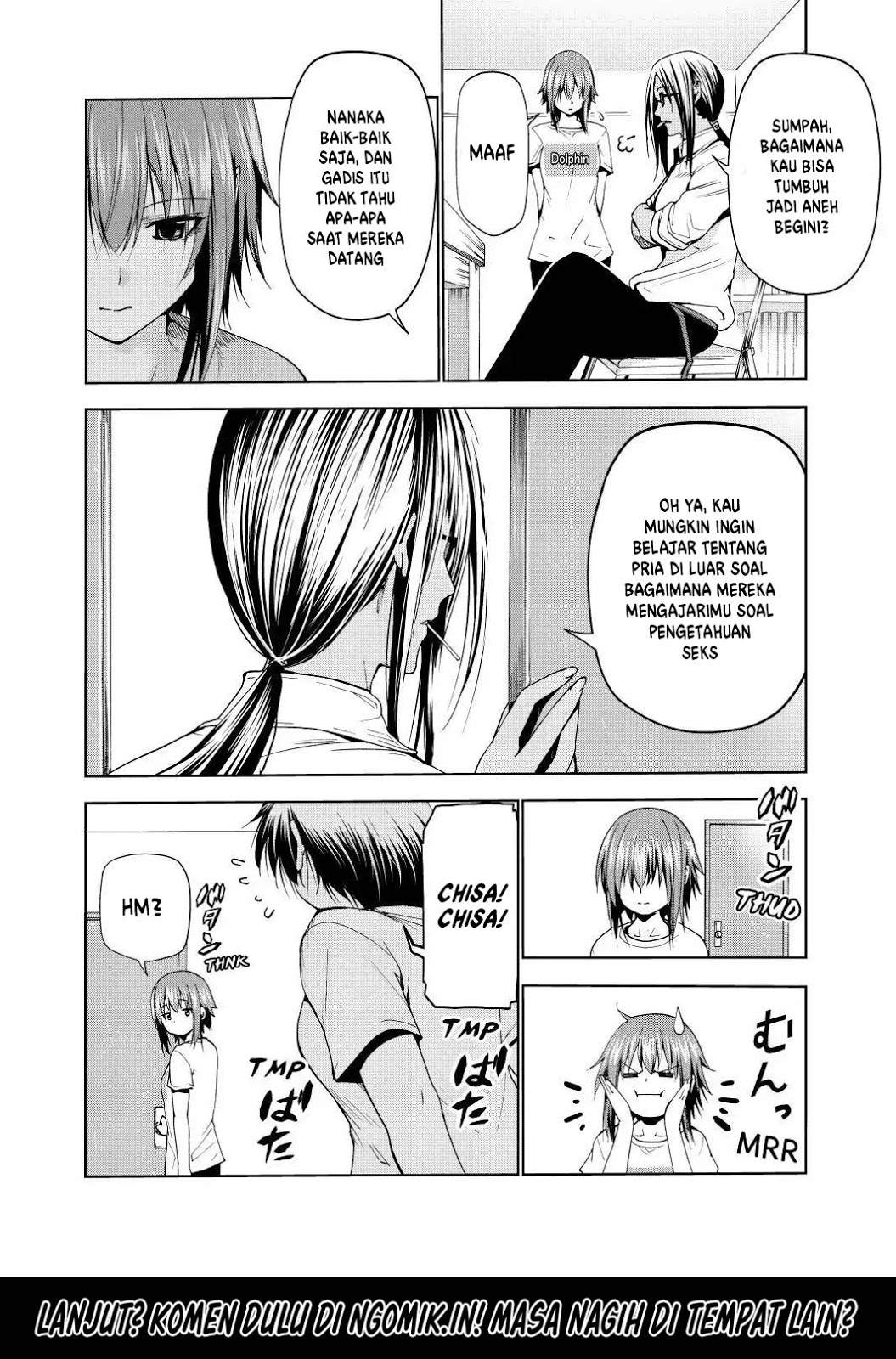 Grand Blue chapter 55 halaman 7
