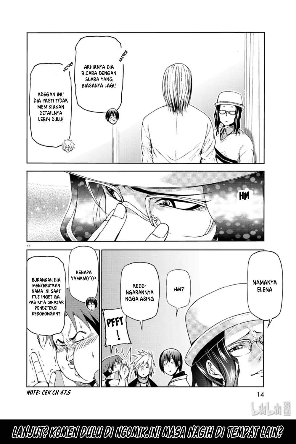 Grand Blue chapter 58 halaman 12
