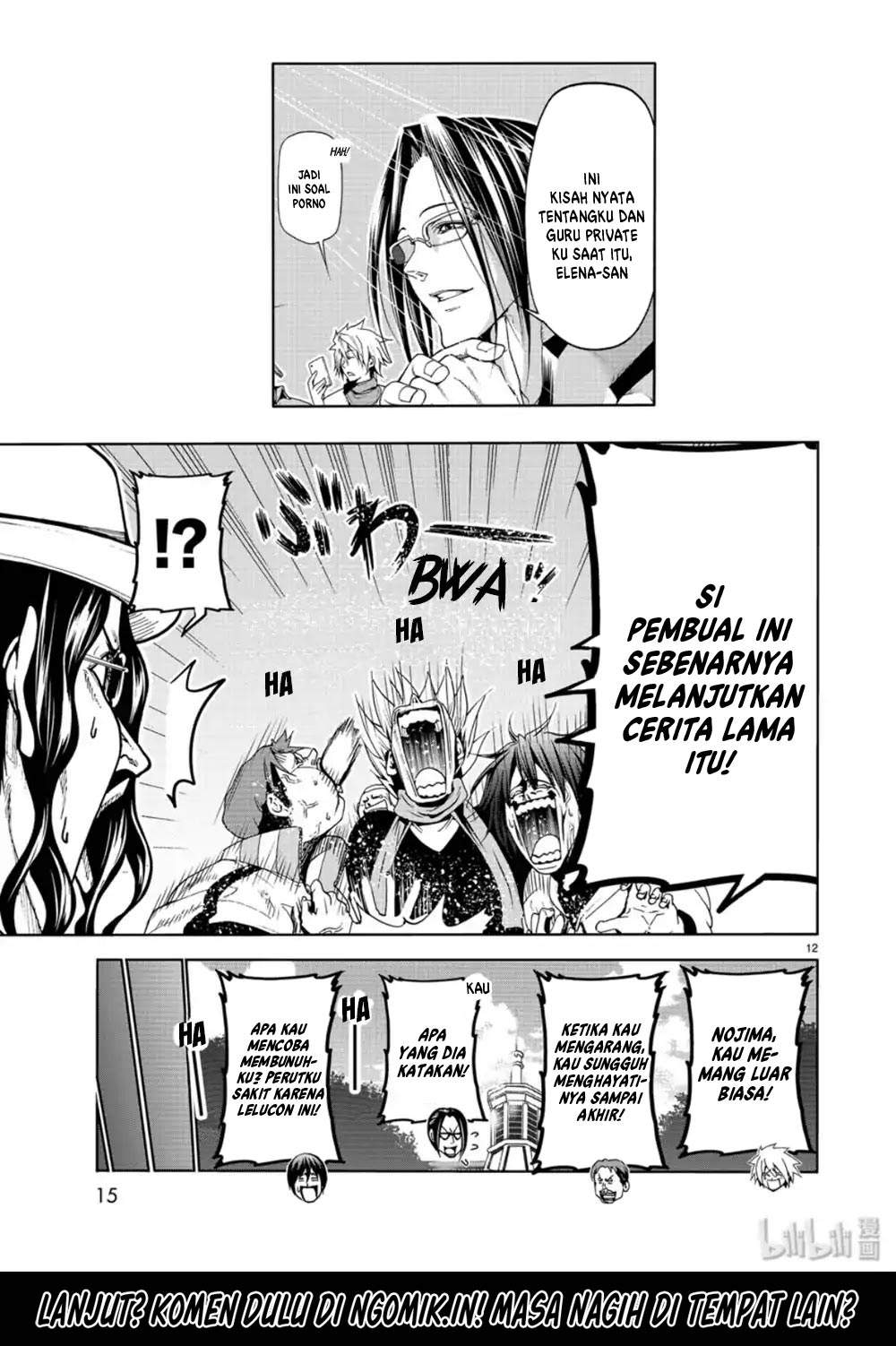 Grand Blue chapter 58 halaman 13