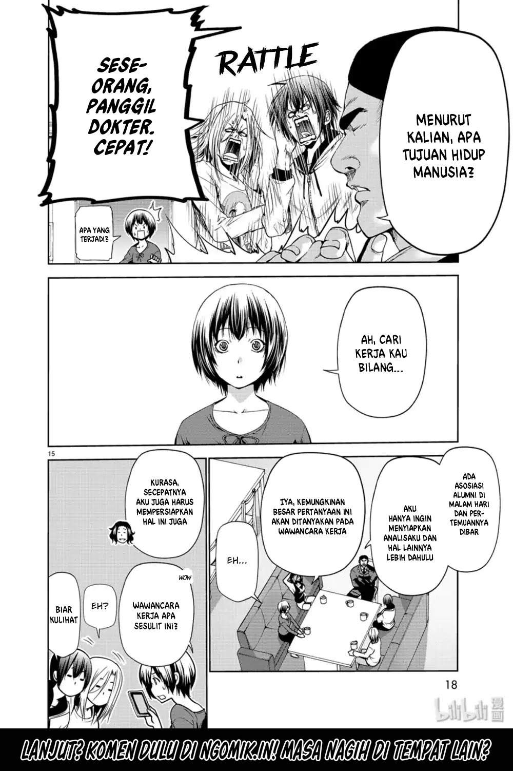 Grand Blue chapter 58 halaman 16