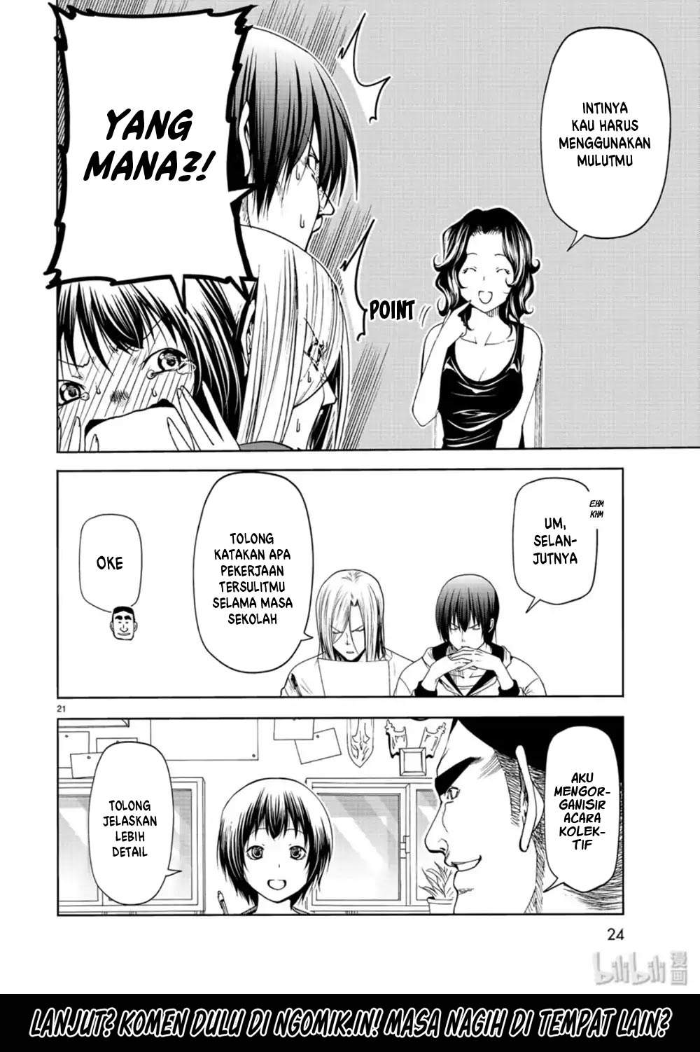 Grand Blue chapter 58 halaman 22