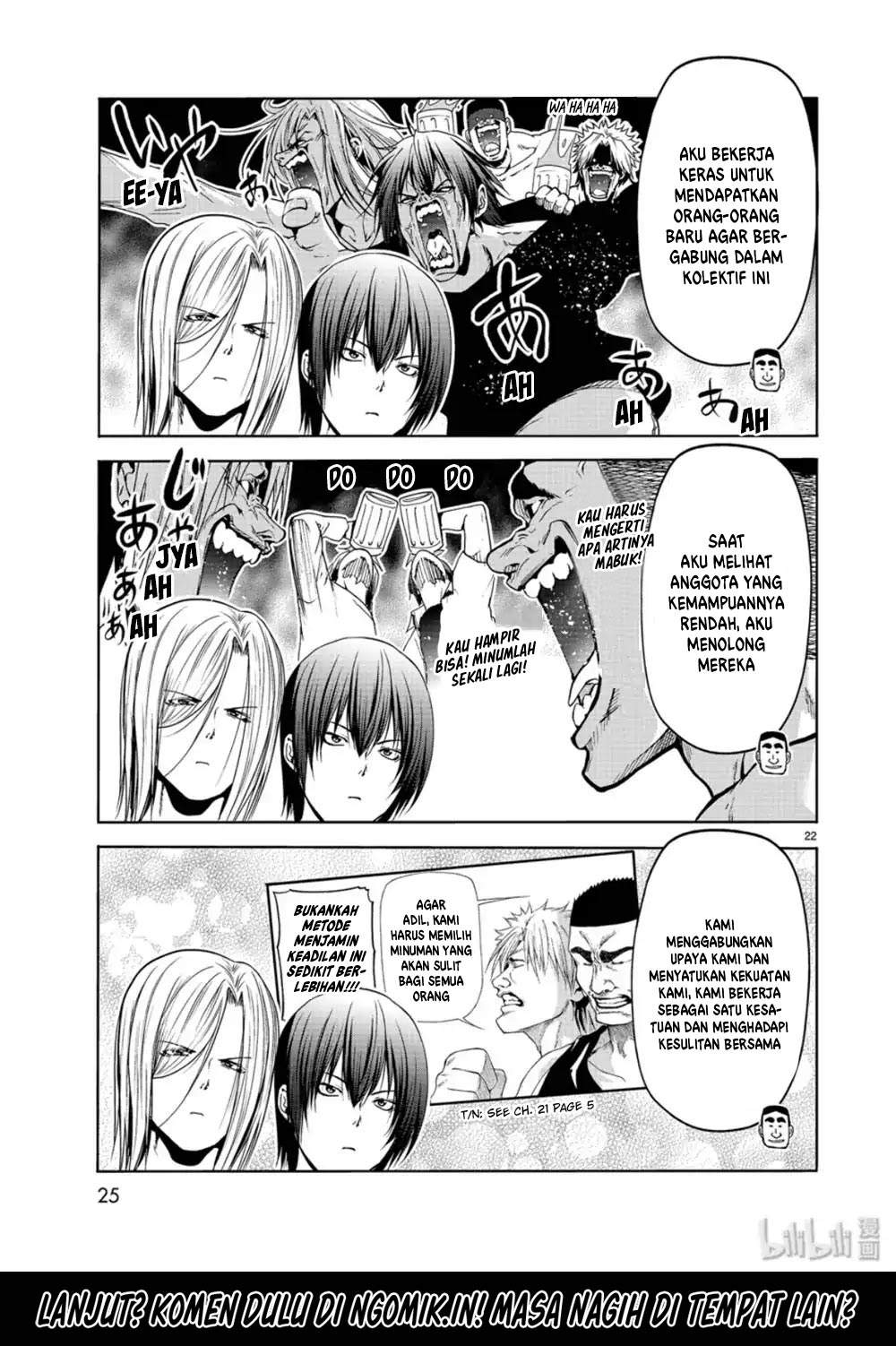 Grand Blue chapter 58 halaman 23