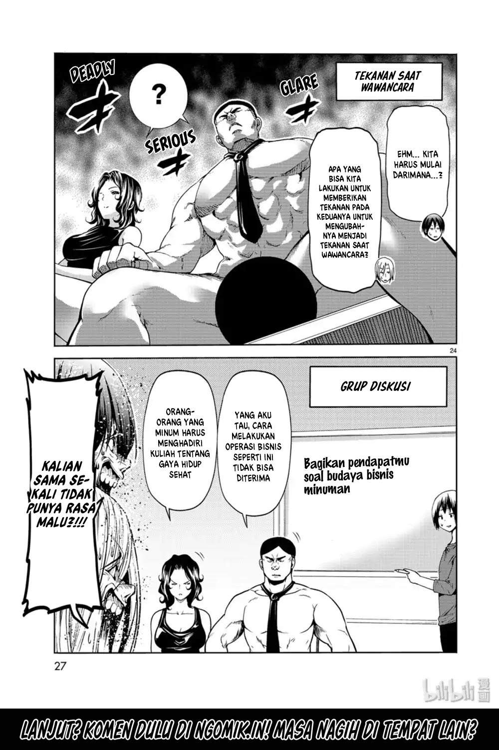 Grand Blue chapter 58 halaman 25