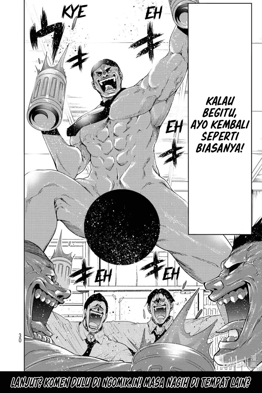 Grand Blue chapter 58 halaman 28