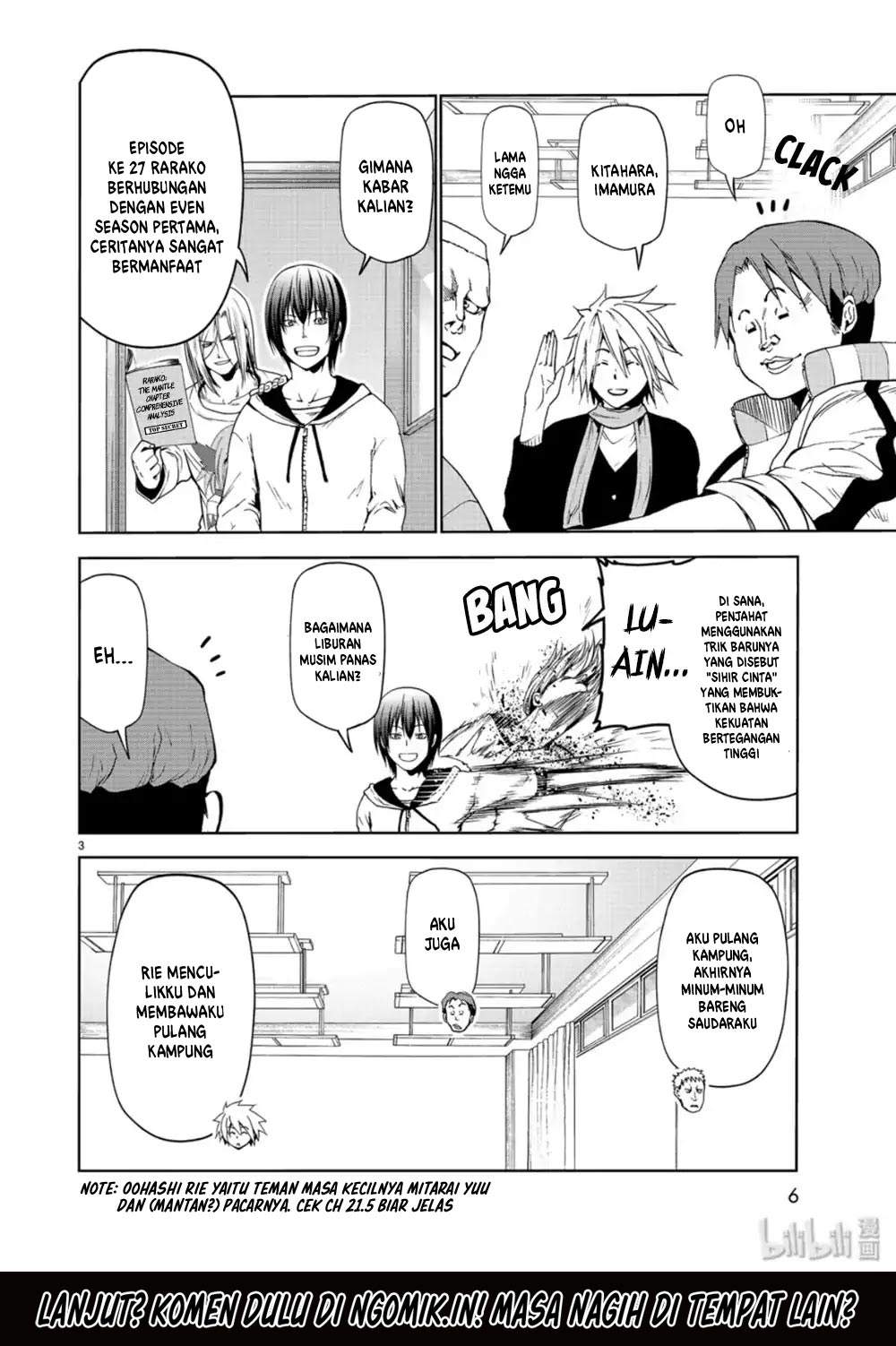 Grand Blue chapter 58 halaman 4