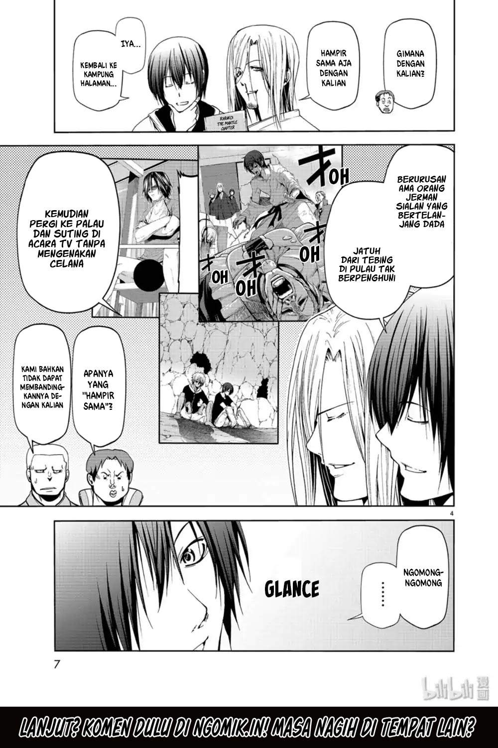 Grand Blue chapter 58 halaman 5