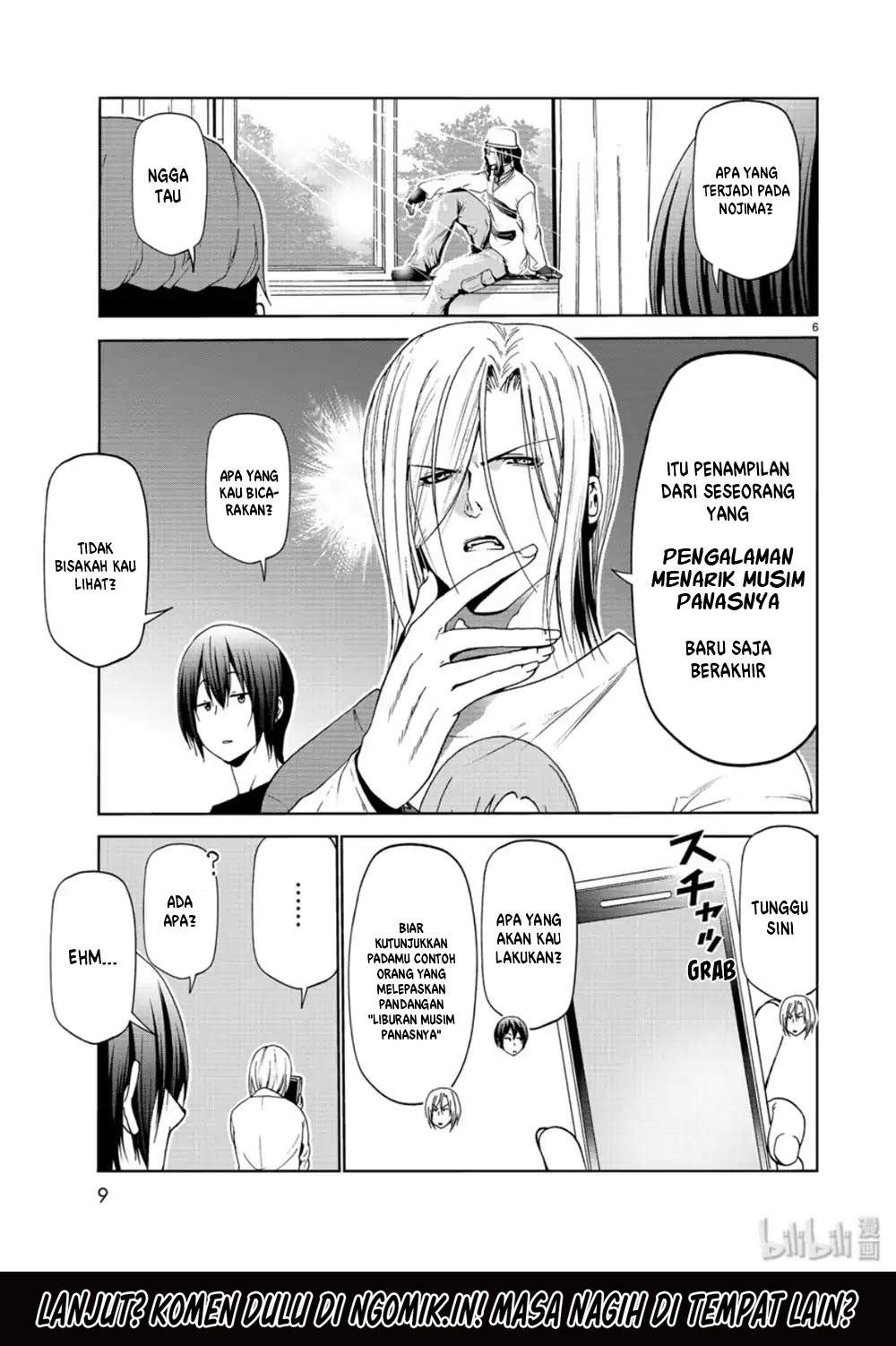 Grand Blue chapter 58 halaman 7