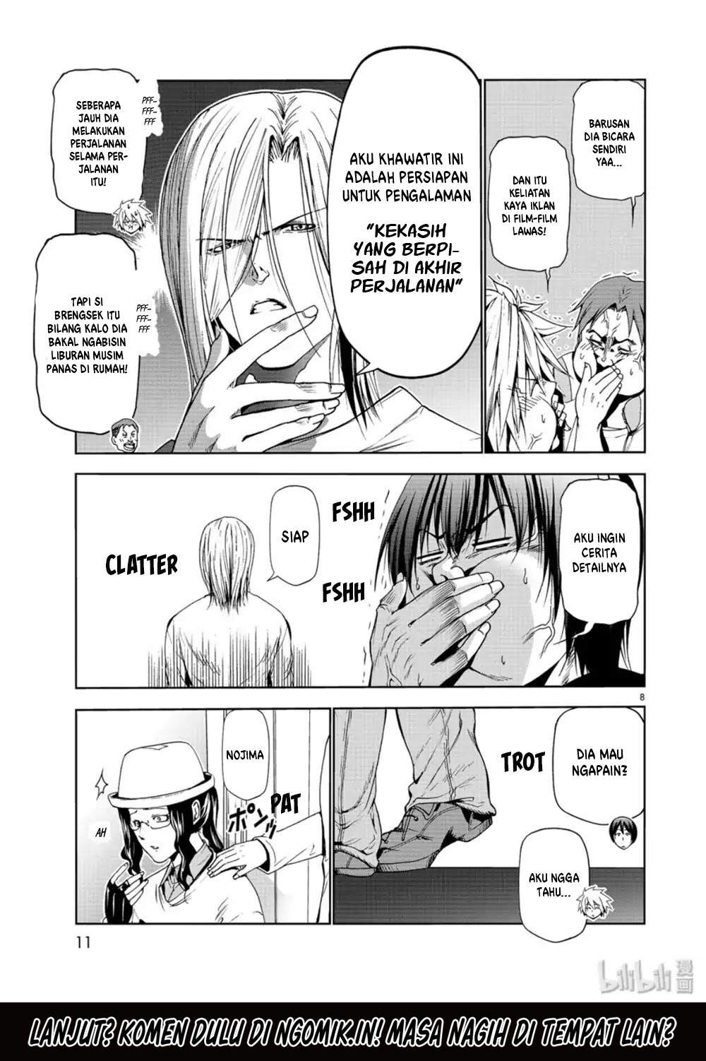 Grand Blue chapter 58 halaman 9