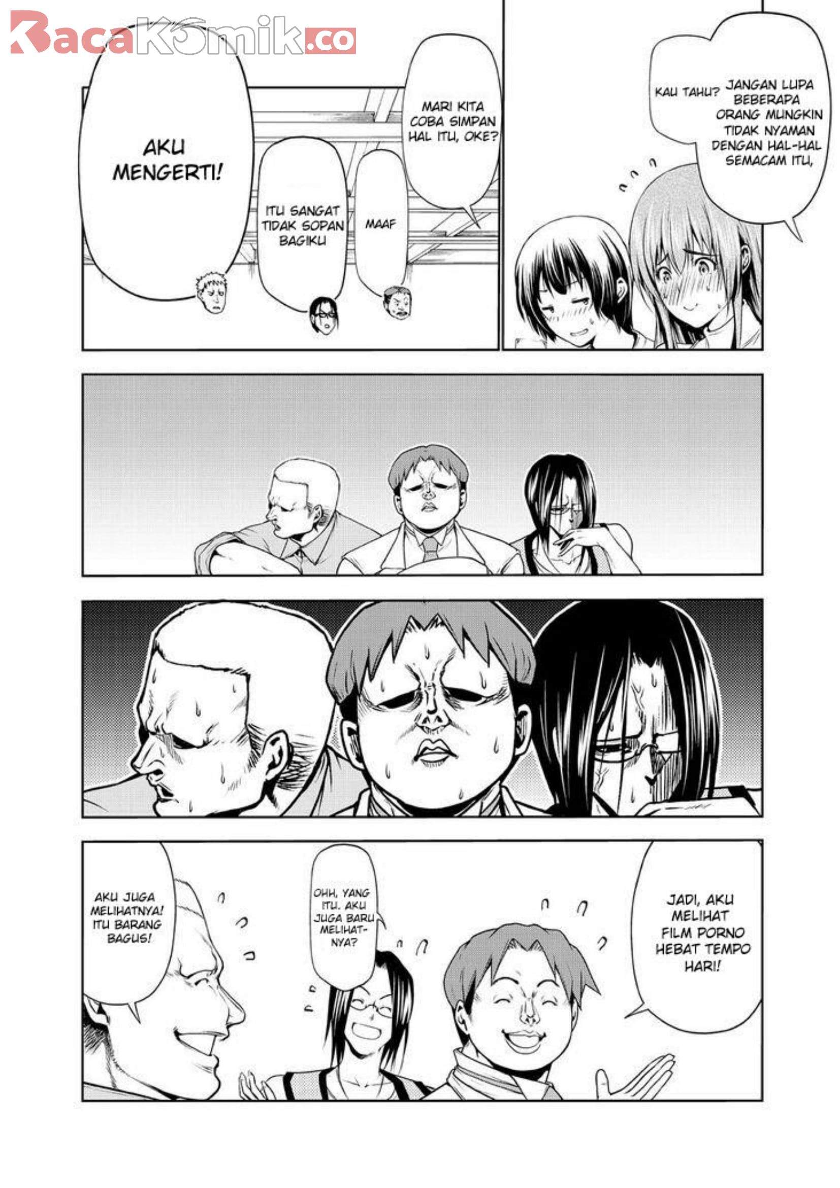 Grand Blue chapter 59 halaman 21