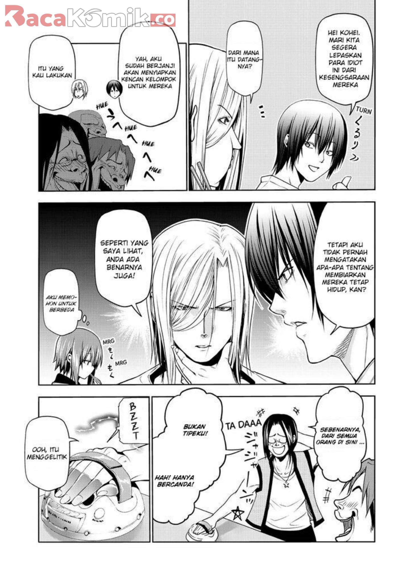 Grand Blue chapter 59 halaman 34