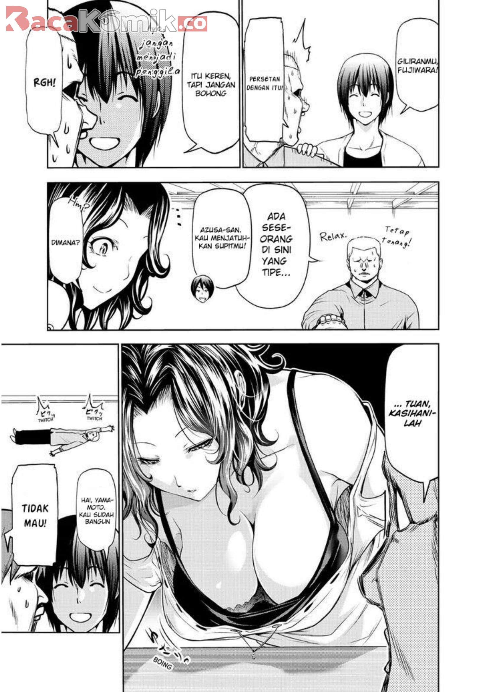 Grand Blue chapter 59 halaman 36