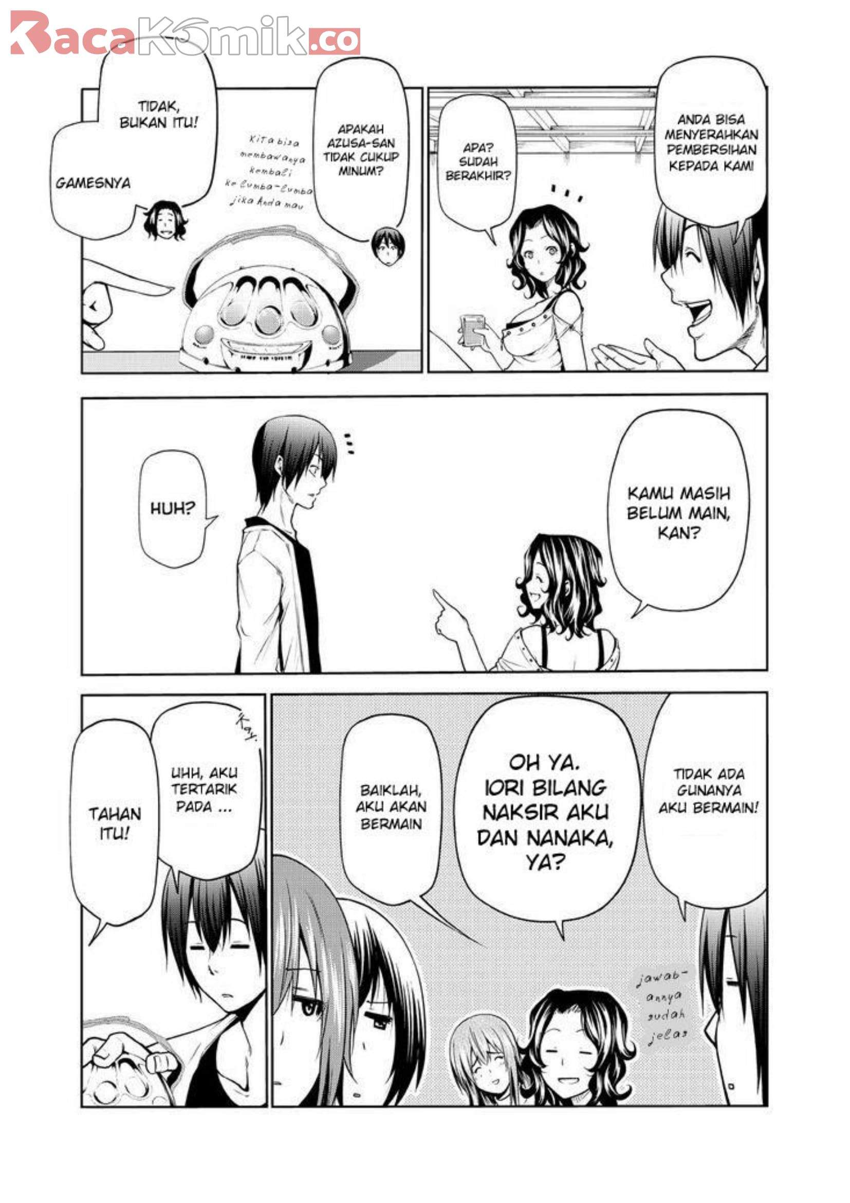 Grand Blue chapter 59 halaman 38